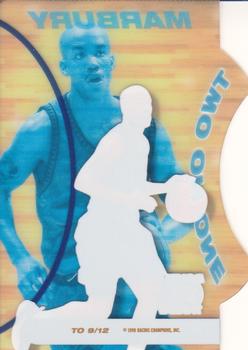 1998 Press Pass Double Threat - Two-On-One #TO9 Stephon Marbury Back