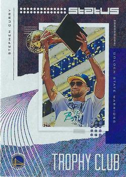 2019-20 Panini Status - Trophy Club #29 Stephen Curry Front