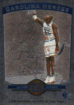 1998 SP Top Prospects - Carolina Heroes #H5 Antawn Jamison Front