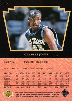 1998 SP Top Prospects - President's Edition #38 Charles Jones Back