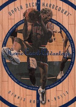 1998 Upper Deck Hardcourt - Home Court Advantage #54 Dennis Rodman Front