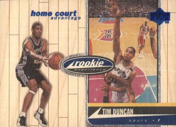 1998 Upper Deck Hardcourt - Home Court Advantage #71 Tim Duncan Front