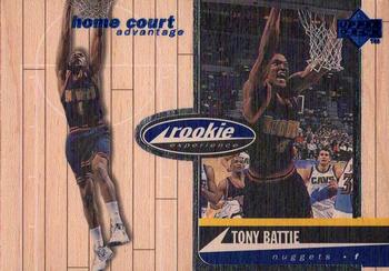1998 Upper Deck Hardcourt - Home Court Advantage #75 Tony Battie Front