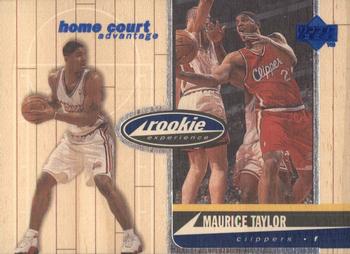 1998 Upper Deck Hardcourt - Home Court Advantage #81 Maurice Taylor Front