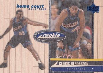 1998 Upper Deck Hardcourt - Home Court Advantage #87 Cedric Henderson Front