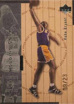 1998 Upper Deck Hardcourt - Jordan Holding Court Silver #J13 Kobe Bryant / Michael Jordan Front