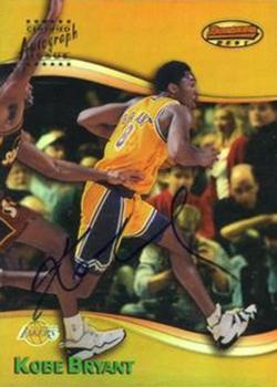 1998-99 Bowman's Best - Autograph Refractors #A1 Kobe Bryant Front