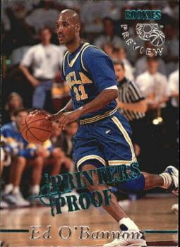1995 Classic Rookies - Images Printers Proofs #HI1 Ed O'Bannon Front