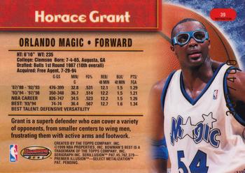 1998-99 Bowman's Best - Refractors #39 Horace Grant Back
