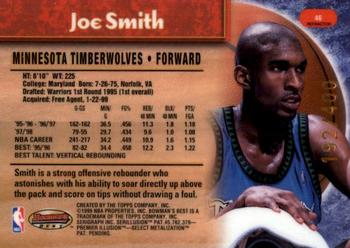 1998-99 Bowman's Best - Refractors #46 Joe Smith Back