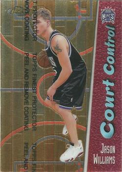 1998-99 Finest - Court Control #CC15 Jason Williams Front