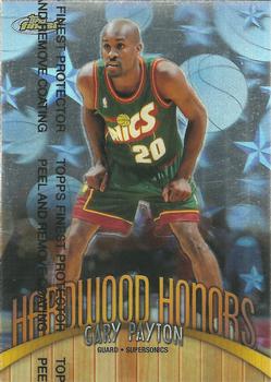 1998-99 Finest - Hardwood Honors #H19 Gary Payton Front