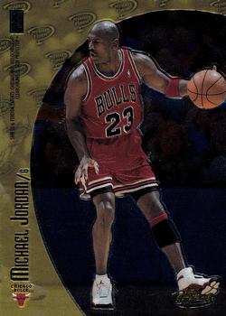 1998-99 Finest - Mystery Finest #M20 Eddie Jones / Michael Jordan Back