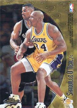 1998-99 Finest - Mystery Finest #M40 Shaquille O'Neal / Alonzo Mourning Front