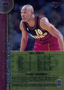 1998-99 Finest - No Protector #29 Mookie Blaylock Back