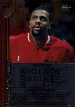 1998-99 Finest - No Protector #151 Randy Brown Back