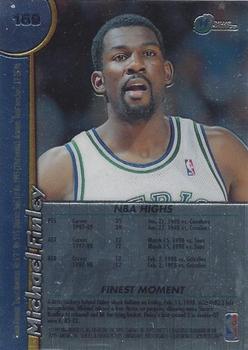 1998-99 Finest - No Protector #169 Michael Finley Back