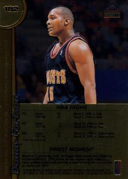 1998-99 Finest - No Protector #182 Danny Fortson Back