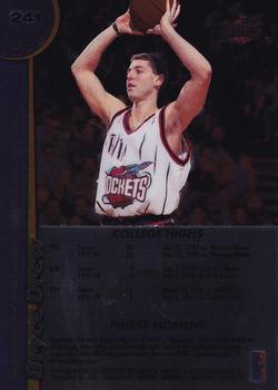 1998-99 Finest - No Protector #241 Bryce Drew Back