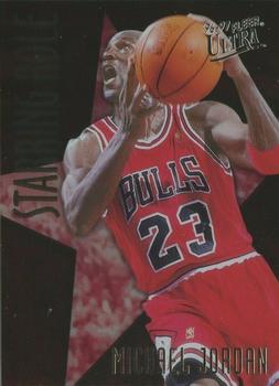 1996-97 Ultra - Starring Role #4 Michael Jordan Front