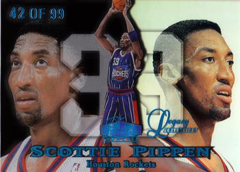 1998-99 Flair Showcase - Legacy Collection Row 1 #14L Scottie Pippen Front