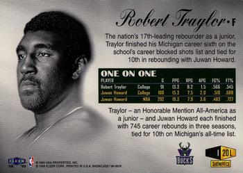 1998-99 Flair Showcase - Legacy Collection Row 1 #20L Robert Traylor Back
