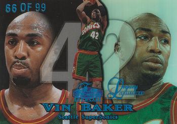 1998-99 Flair Showcase - Legacy Collection Row 1 #58L Vin Baker Front