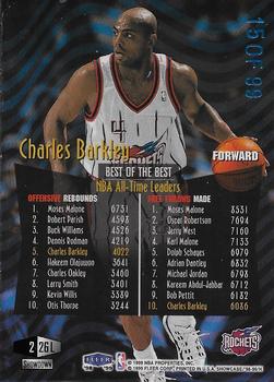1998-99 Flair Showcase - Legacy Collection Row 2 #26L Charles Barkley Back