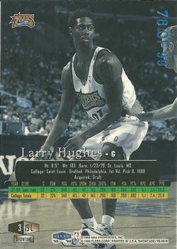 1998-99 Flair Showcase - Legacy Collection Row 3 #19L Larry Hughes Back