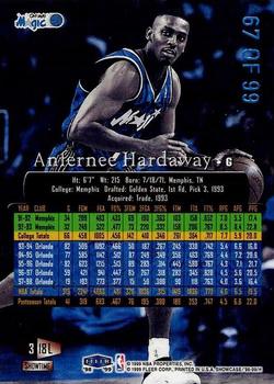 1998-99 Flair Showcase - Legacy Collection Row 3 #18L Anfernee Hardaway Back
