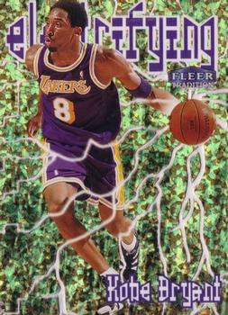 1998-99 Fleer Tradition - Electrifying #1E Kobe Bryant Front
