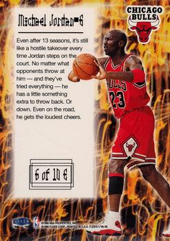 1998-99 Fleer Tradition - Electrifying #6E Michael Jordan Back