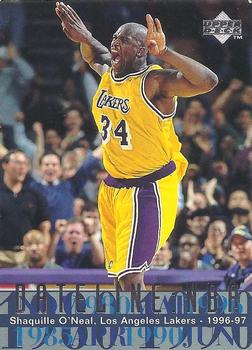 1996-97 Upper Deck #320 Shaquille O'Neal Front