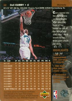 1996-97 Upper Deck #12 Dell Curry Back
