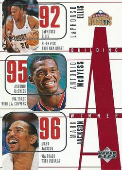 1996-97 Upper Deck #142 LaPhonso Ellis / Antonio McDyess / Mark Jackson / Dale Ellis / Bryant Stith Front