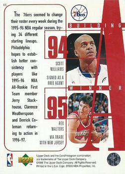 1995-96 Topps NBA #119 Rex Walters New Jersey Nets V70180 – Hockey