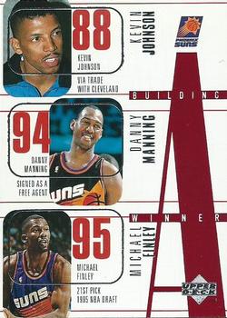 1996-97 Upper Deck #156 Kevin Johnson / Danny Manning / Michael Finley / Wesley Person / A.C. Green Front