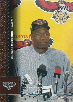 1996-97 Upper Deck #182 Dikembe Mutombo Front