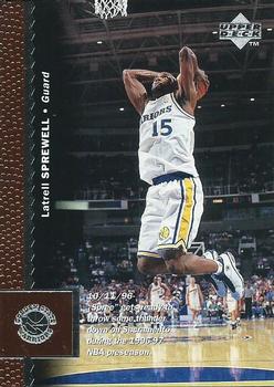 1996-97 Upper Deck - Dateline: NBA 5x7 Basketball - Gallery