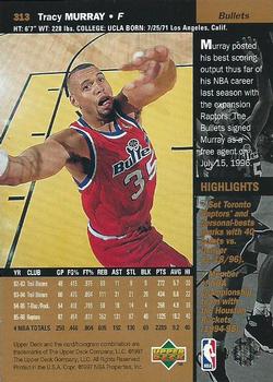 1996-97 Upper Deck #313 Tracy Murray Back