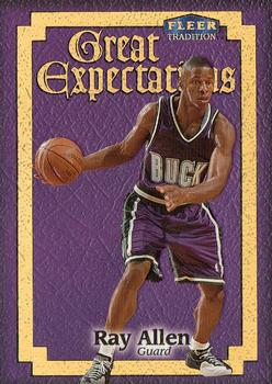 1998-99 Fleer Tradition - Great Expectations #2 GE Ray Allen Front