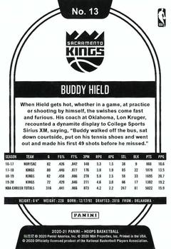 2020-21 Hoops - Artist Proof #13 Buddy Hield Back