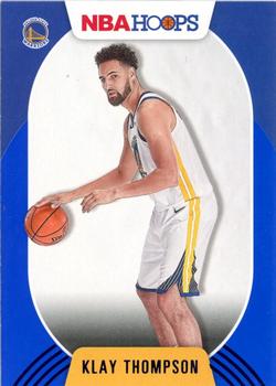 2020-21 Hoops - Blue #77 Klay Thompson Front