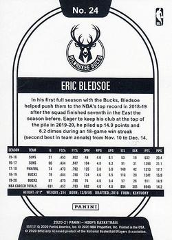 2020-21 Hoops - Orange #24 Eric Bledsoe Back