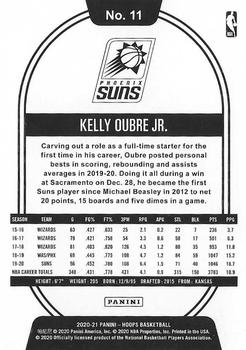 2020-21 Hoops - Purple #11 Kelly Oubre Jr. Back