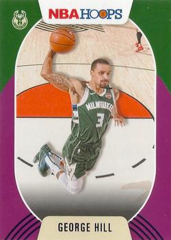 2020-21 Hoops - Purple #118 George Hill Front