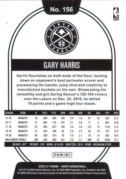 2020-21 Hoops - Purple Explosion #156 Gary Harris Back