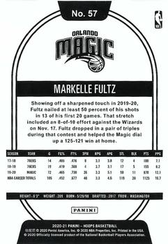 2020-21 Hoops Winter #57 Markelle Fultz Back