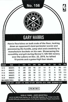 2020-21 Hoops Winter #156 Gary Harris Back