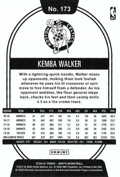 2020-21 Hoops Winter #173 Kemba Walker Back
